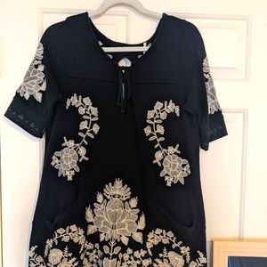 Free People floral pocket dress